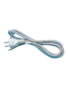Iron Cable Replacement 3G1mm Gray-White 2 m