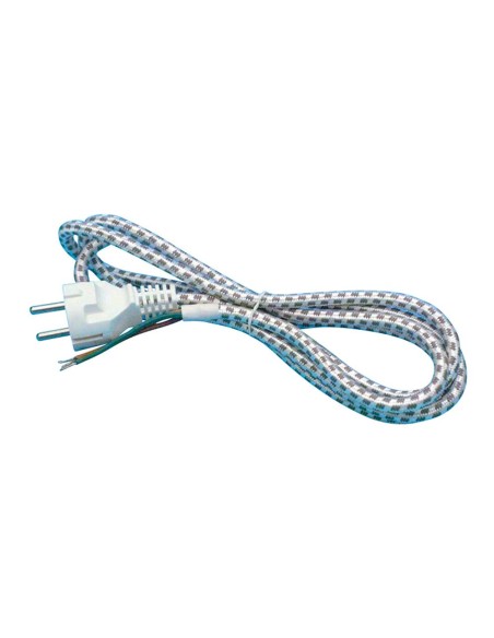 Remplacement câble de fer 3G1mm gris-blanc 2 m