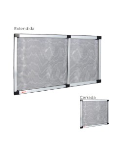 Mosquitera Extensible Marco Aluminio 40 x 50/92 cm
