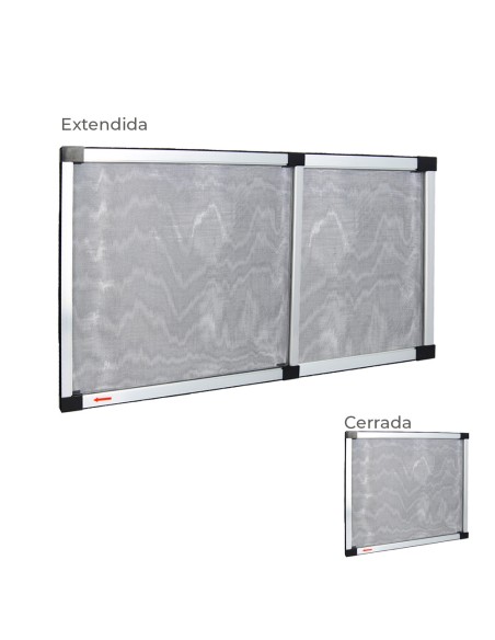 Mosquitera Extensible Marco Aluminio 40 x 50/92 cm
