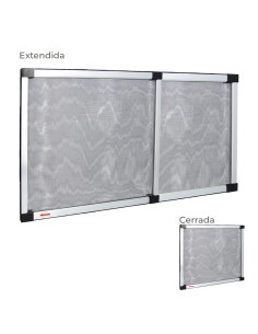 Mosquitera Extensible Marco Aluminio 50 x 75/142 cm