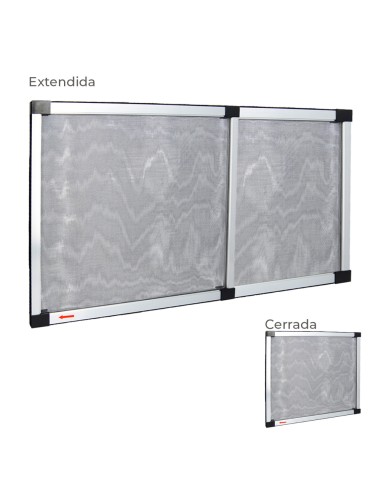 Mosquitera Extensible Marco Aluminio 50 x 75/142 cm