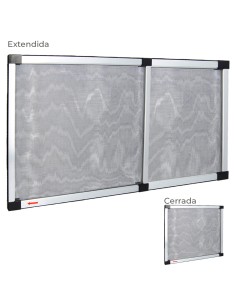 Mosquitera Extensible Marco Aluminio 75 x 100/192 cm