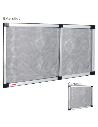 Mosquitera Extensible Marco Aluminio 75 x 100/192 cm