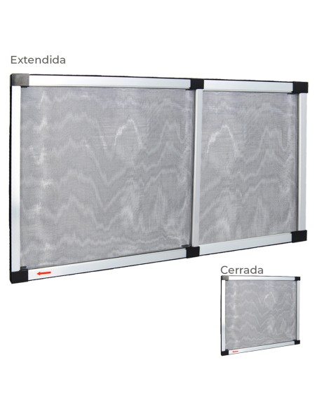 Mosquitera Extensible Marco Aluminio 75 x 100/192 cm