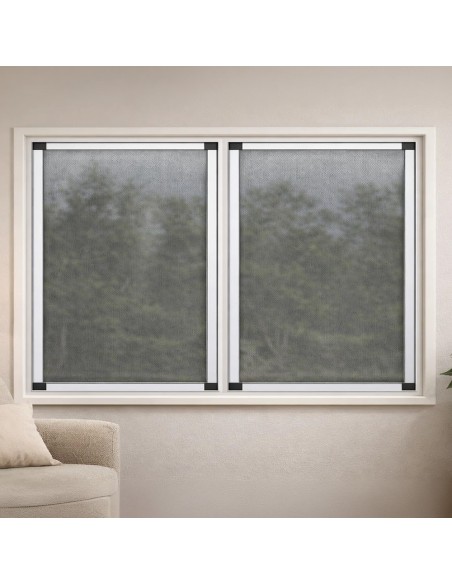 Mosquitera Extensible Marco Aluminio 75 x 100/192 cm