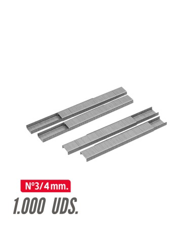 Staples No. 3 for Manual and Electric Stapler - 4 mm