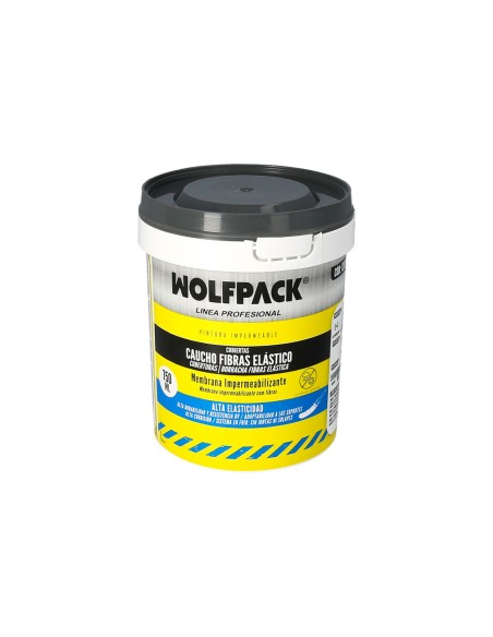 Wasserabweisende Farbe mit Fasern 750 ml Grau