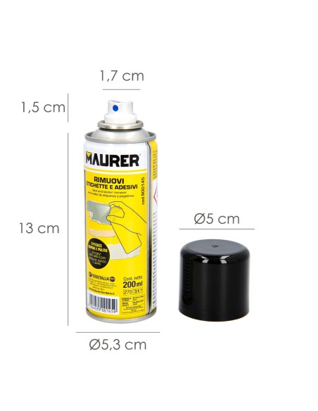 Etiketten- und Klebstoffentferner Spray 200 ml