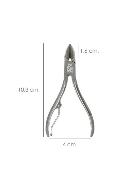 Nagelknipser 104 mm aus Edelstahl
