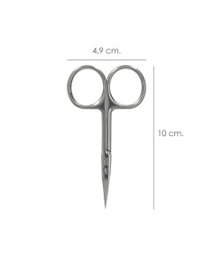 Kurze Maniküreschere 3,5" aus Edelstahl 2