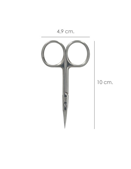 Ciseaux de Manucure Courbés 3,5" en Acier Inoxydable