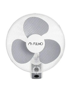 Bierzo White Wall Fan 45 W, Ø43 cm