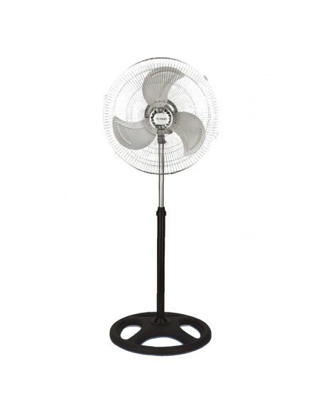 3-in-1 Ventilator Tramontana 60W, Ø50cm, Silber Schwarz