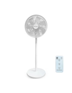 Ultraschleichender Standventilator 30 W 35 cm weiß