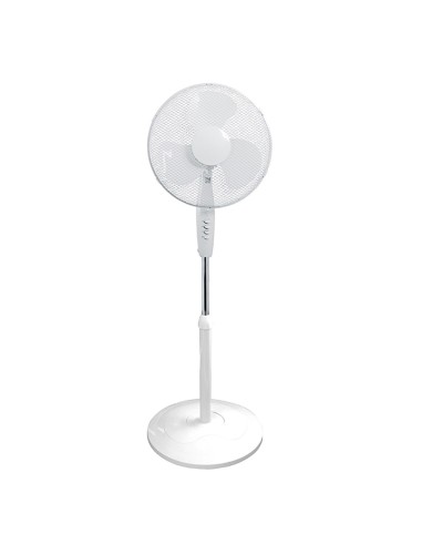 50W Stand Fan with Oscillation and Round Base