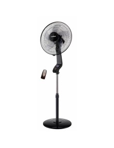 Coin Black Stand Fan 50 W ø40 cm