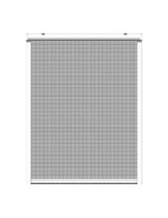 White Roll-Up Mosquito Net 130 x 160 cm