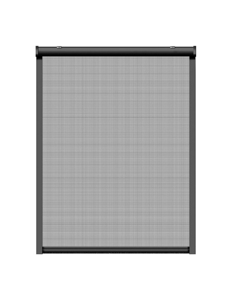 Rollvorhang anthrazit 130 x 160 cm