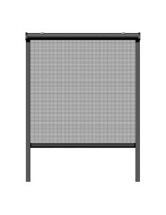 Rollvorhang anthrazit 160 x 160 cm