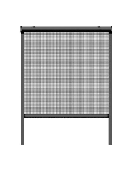 Rollvorhang anthrazit 160 x 160 cm