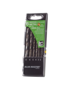 Trapani HSS-CO StepCut ø2-3-4-5-6-8 mm, set da 6 pezzi