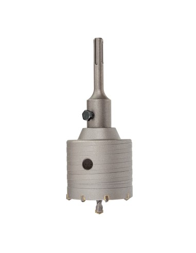 Bohrwelle aus Hartmetall 68 mm mit SDS Plus-Schraubstock
