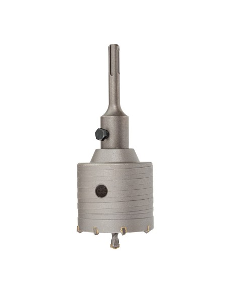 Bohrwelle aus Hartmetall 68 mm mit SDS Plus-Schraubstock