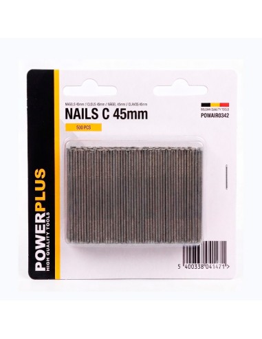 Conical Tip Nails with Crown 2.8 mm Length 45 mm