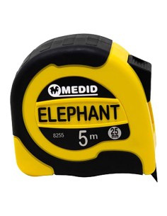 Elephant Premium 5 m x 25 mm Flexometer with Yellow Scale