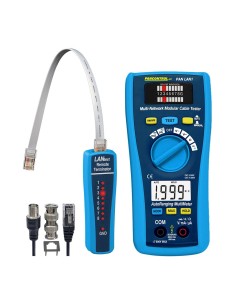 LAN Tester and Digital Multimeter CAT III 300 V