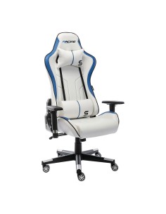 Chaise ergonomique gaming blanche console edition ajustable
