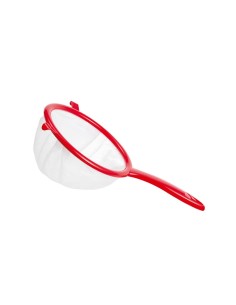 Colatura fine con manico rosso 17 cm