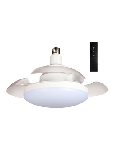 Ceiling Fan Led With Retractable Blades 18W 1900 lm White