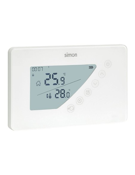 Programmable Weekly Digital Thermostat 160x18x100mm White