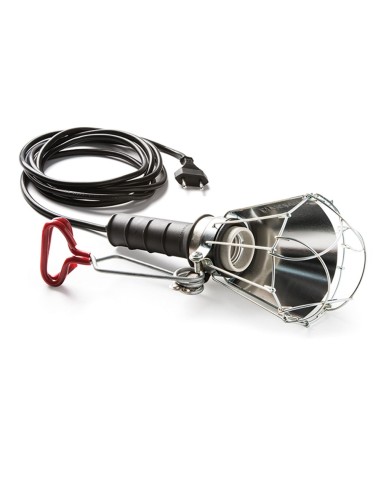 Portable lamp with black rubber handle 5 m
