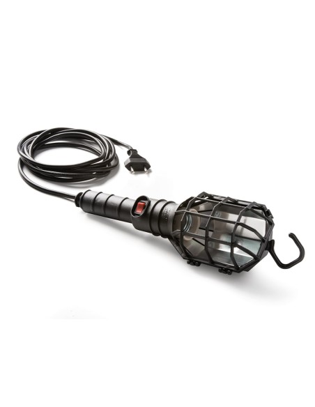 Portable lamp with 60 W 250 V E27 screen