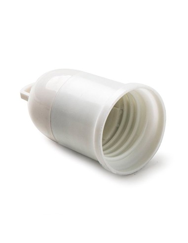 Pupitre électrique blanc en plastique thermoplastique E27 4A 250V rétractable