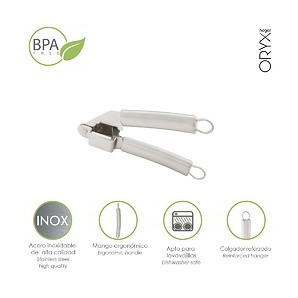 Zerkleinerer Knoblauch Edelstahl 5 x 18 (H) cm 05076030