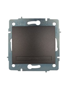 Flush mount switch 10 A 250 V graphite
