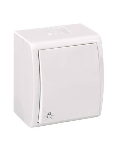 Surface Push Button 10ax 250v~ IP54 White