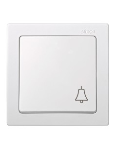 Surface Push Button White 10ax 250v~ IP20 Simon73 Loft