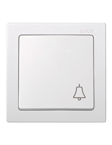 Surface Push Button White 10ax 250v~ IP20 Simon73 Loft