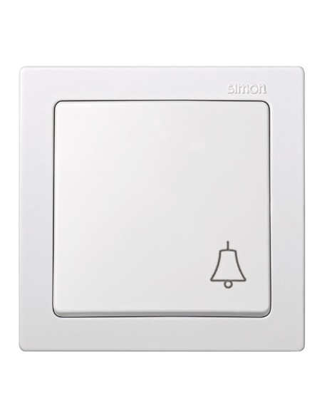 Surface Push Button White 10ax 250v~ IP20 Simon73 Loft