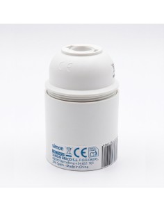 Glattes weißes Thermoplastik-Pendant-E27