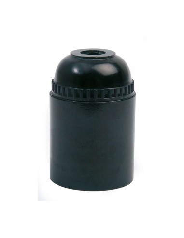 Thermoplastic black matte E27 wall lamp