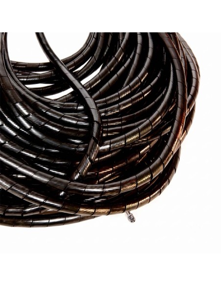 Cinta helicoidal negra 8,2 mm x 10 m