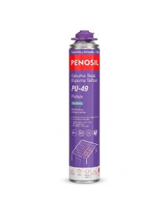 Mousse de polyuréthane pour tuiles grise 750 ml