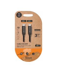 Cabo USB-C a USB-C 1 m 60 W