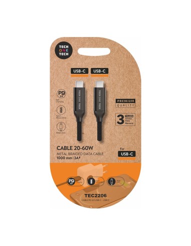 Cavo USB-C a USB-C 1 m 60 W